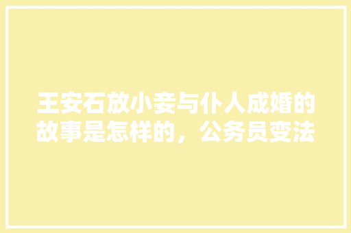 王安石放小妾与仆人成婚的故事是怎样的，公务员变法考试题及答案 专业填报