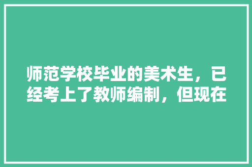 师范学校毕业的美术生，已经考上了教师编制，但现在想转考公务员，可行吗，美术公务员考试题及答案 教育科普