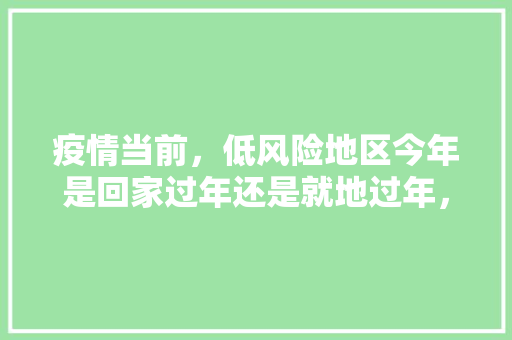 疫情当前，低风险地区今年是回家过年还是就地过年，湛江返乡公务员考试题及答案 教育科普